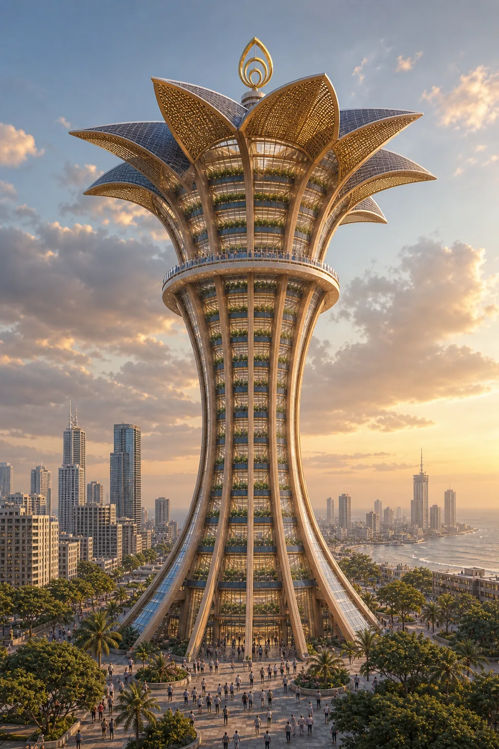 Concept rendering of a GAEA tower in Mumbai