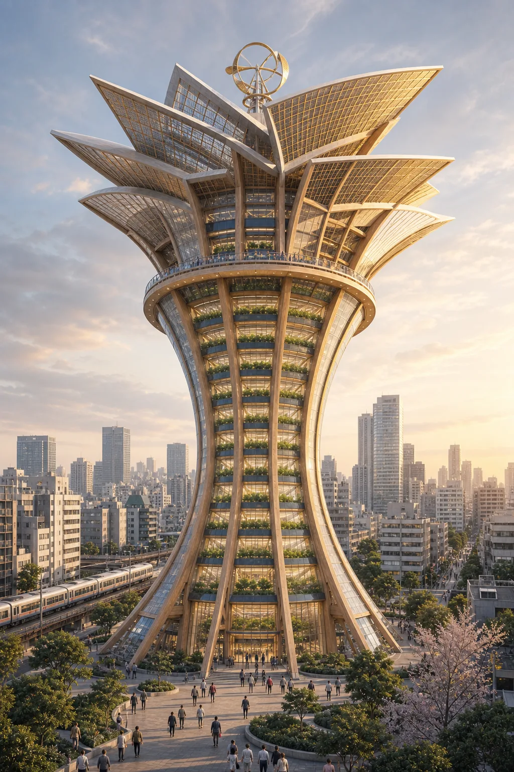 Concept rendering of a GAEA tower in Seoul